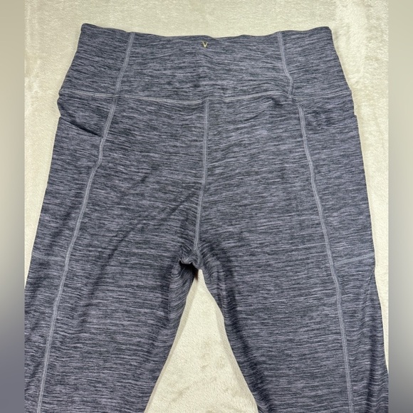 Victoria’s Secret Heather Purple Grey Athletic Leggings Size 10 - Picture 10 of 15